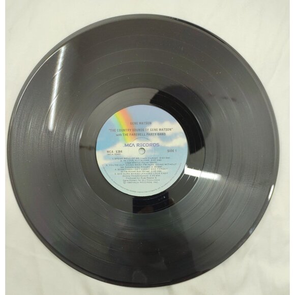 Gene Watson – Sometimes I Get Lucky LP 1983 MCA-5384 VG - Picture 5 of 6